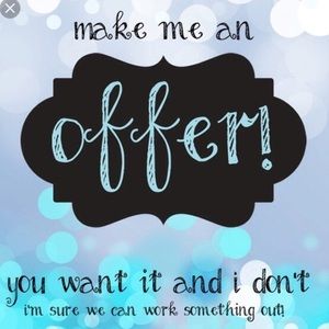 Don’t be afraid to throw out a negotiable price!😘